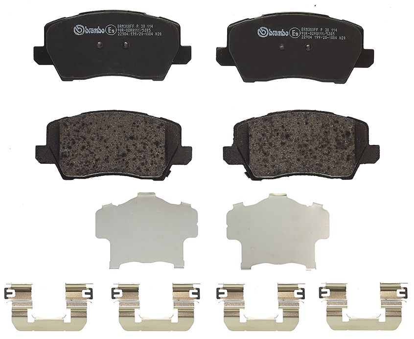 Гальмівні колодки дискові BREMBO P30114 - zapix