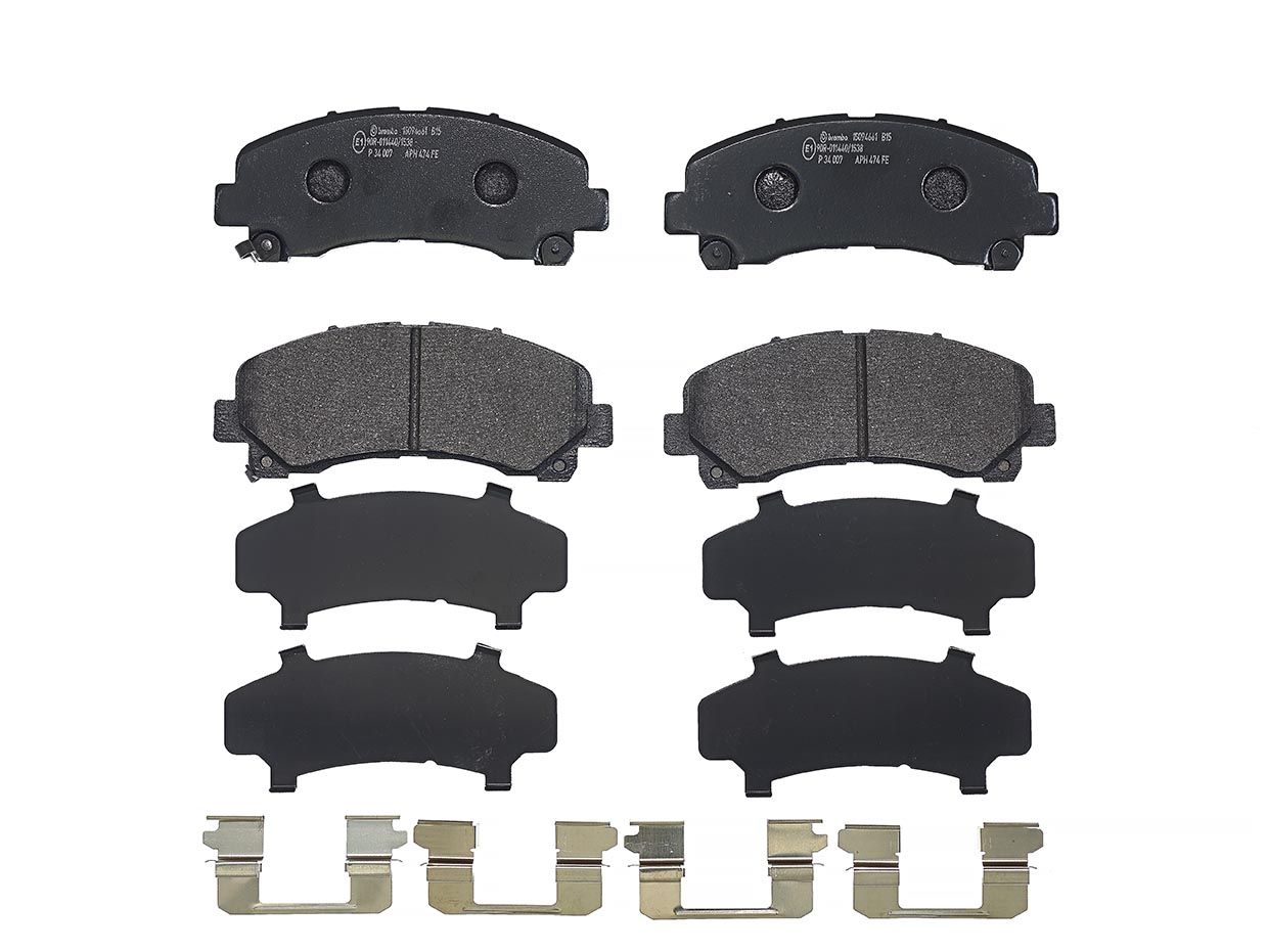 Гальмівні колодки дискові BREMBO P34007 - zapix