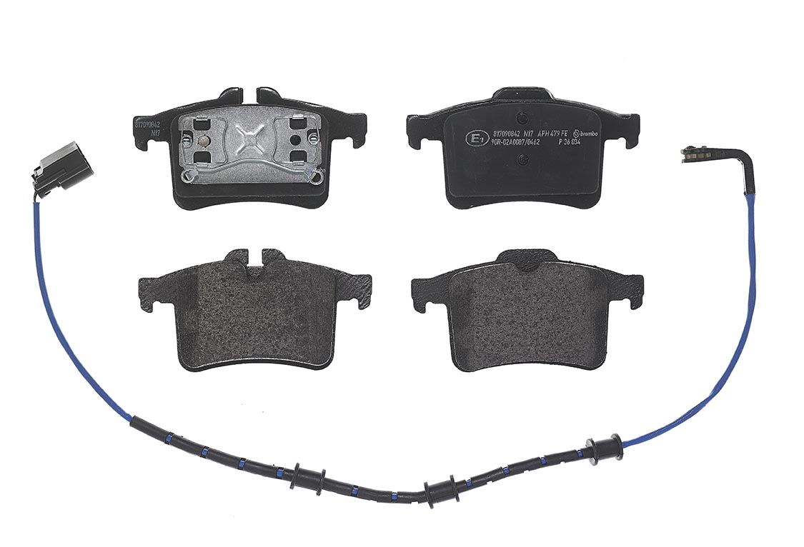 Гальмівні колодки дискові BREMBO P36034 - zapix
