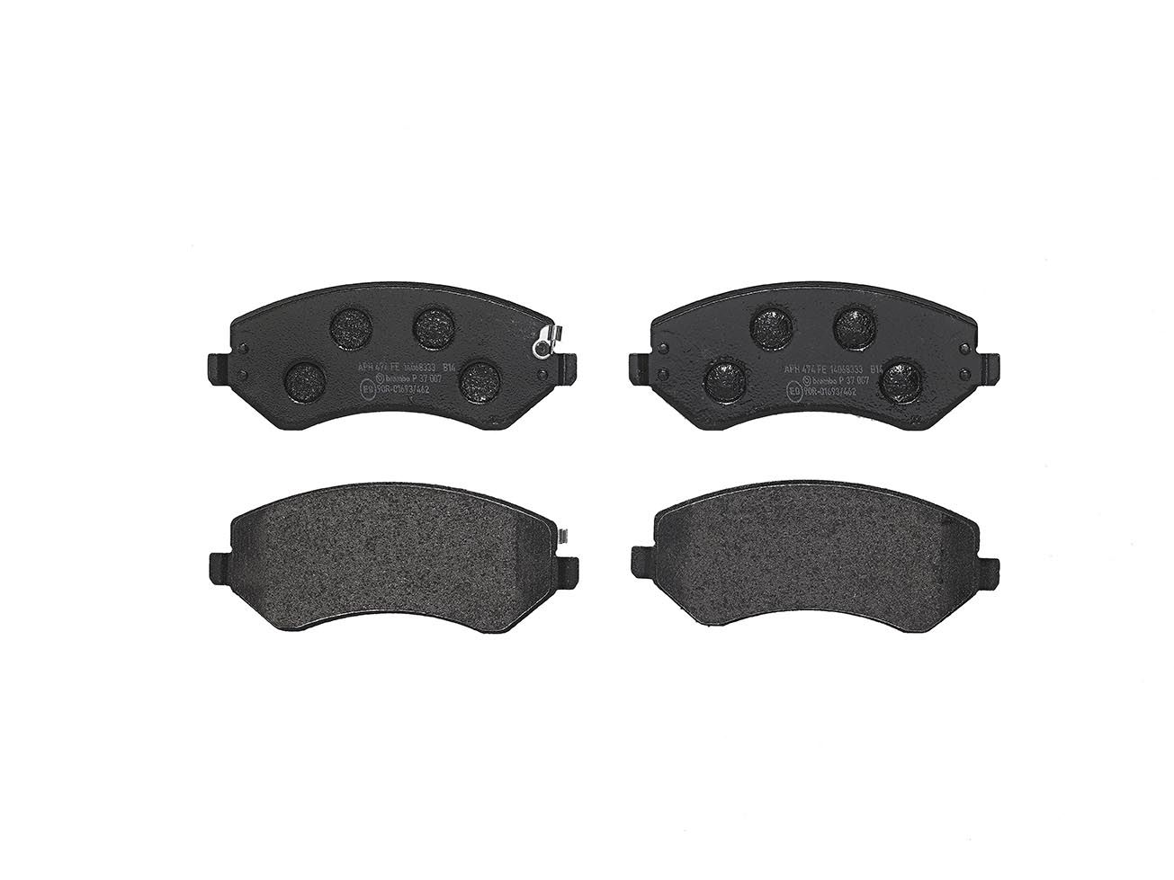Гальмівні колодки дискові BREMBO P37007 - zapix