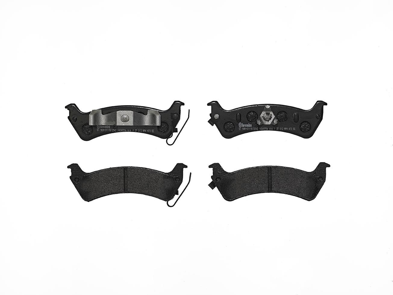 Гальмівні колодки дискові BREMBO P37012 - zapix