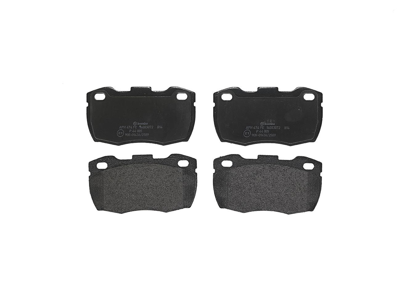 Гальмівні колодки дискові BREMBO P44005 - zapix