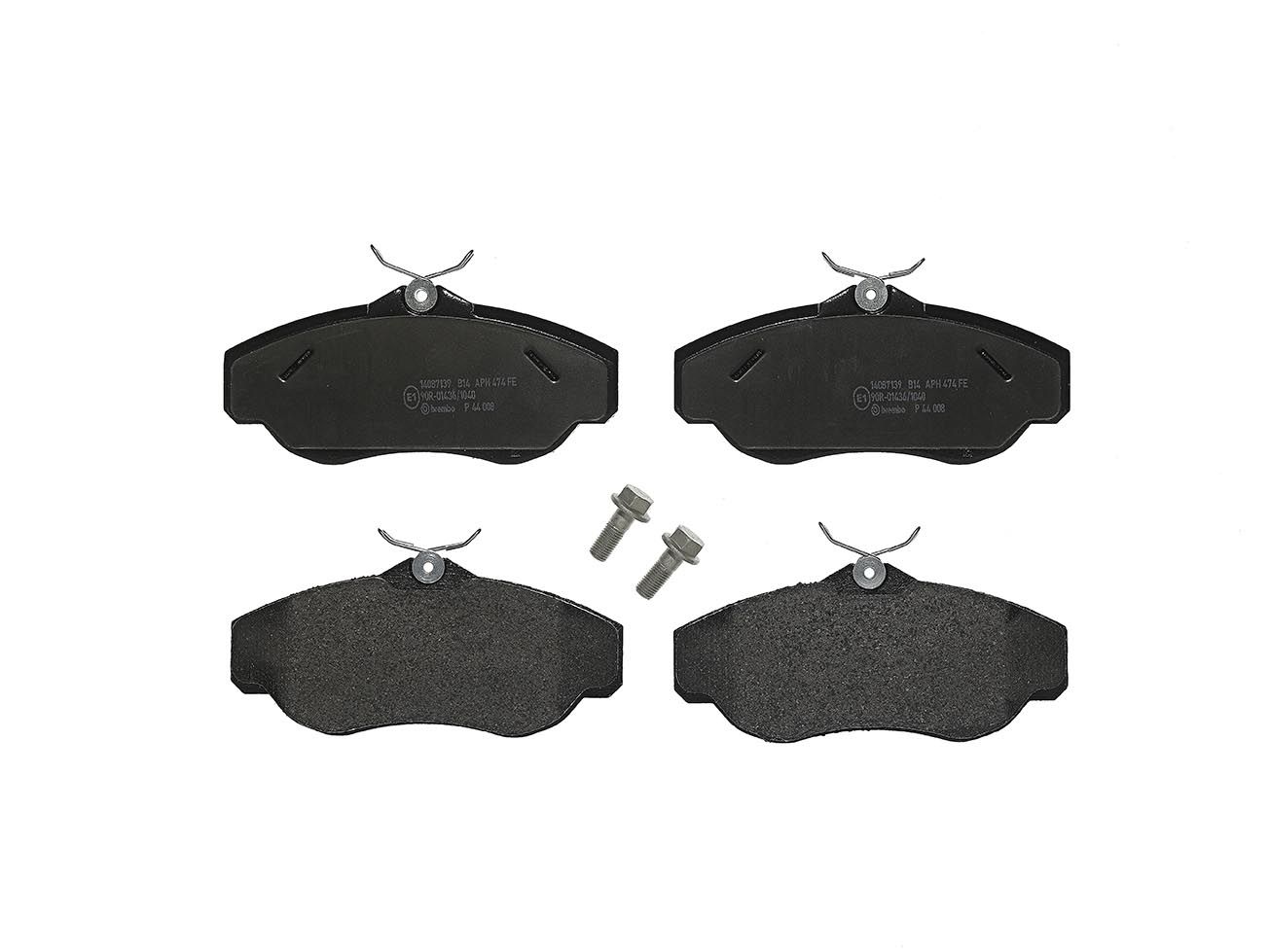 Гальмівні колодки дискові BREMBO P44008 - zapix