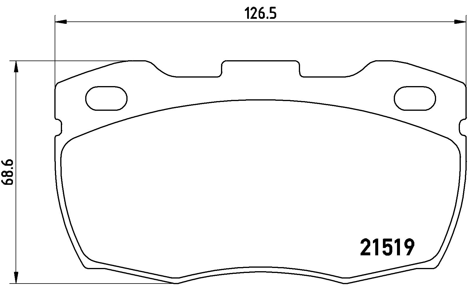 Гальмівні колодки дискові BREMBO P44015 - zapix