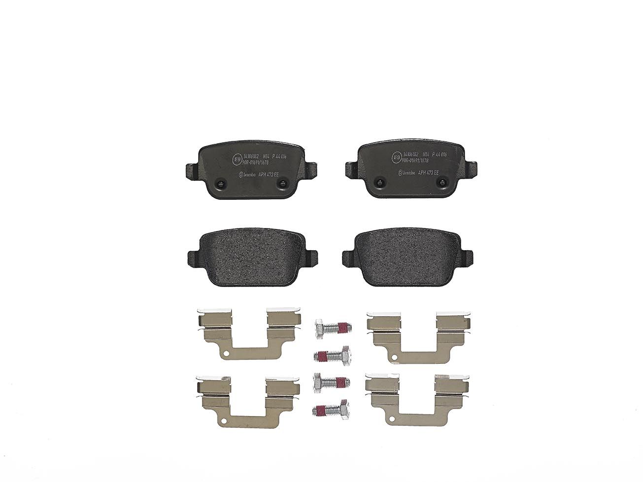 Гальмівні колодки дискові BREMBO P44016 - zapix