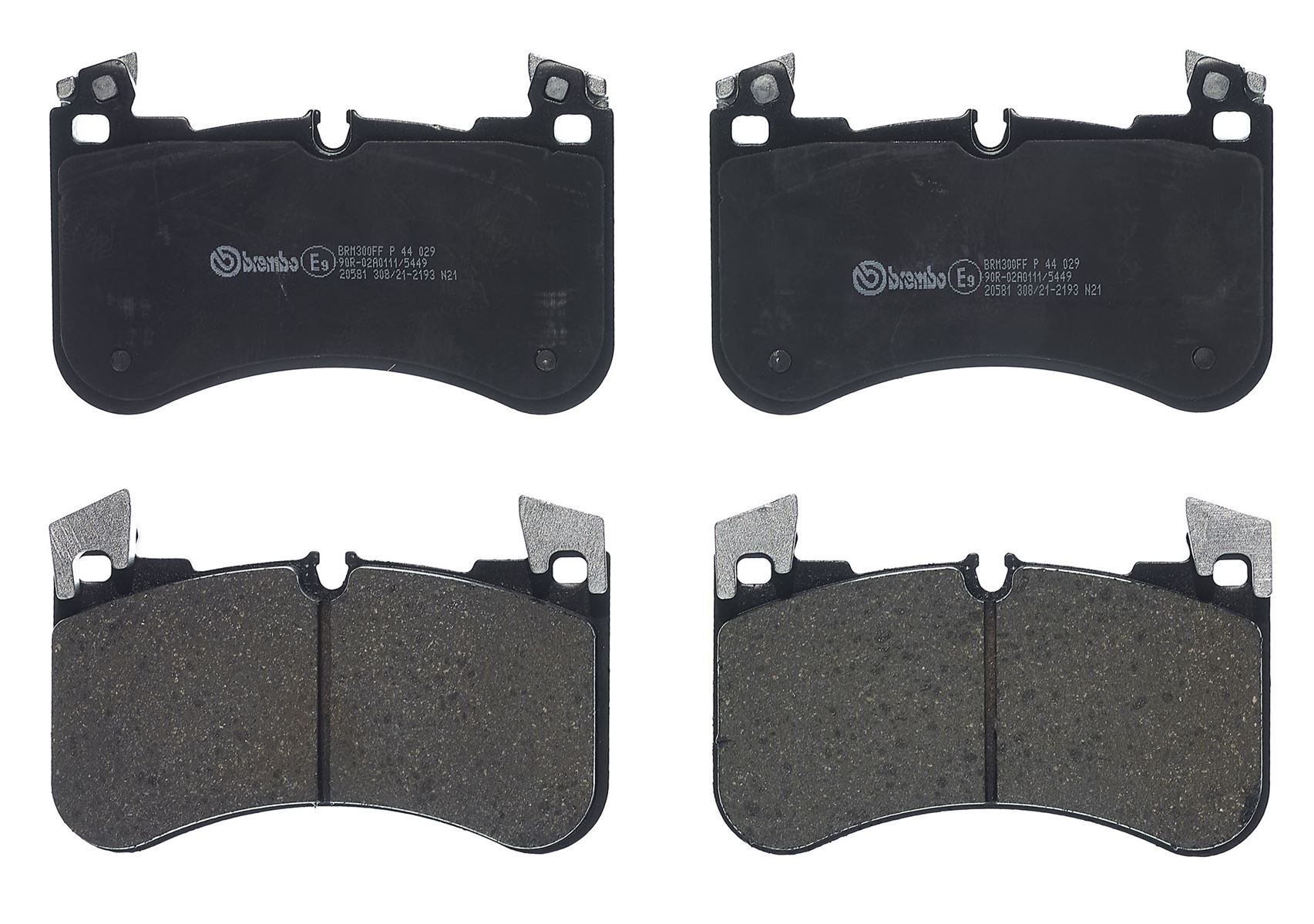 Гальмівні колодки дискові BREMBO P44029 - zapix