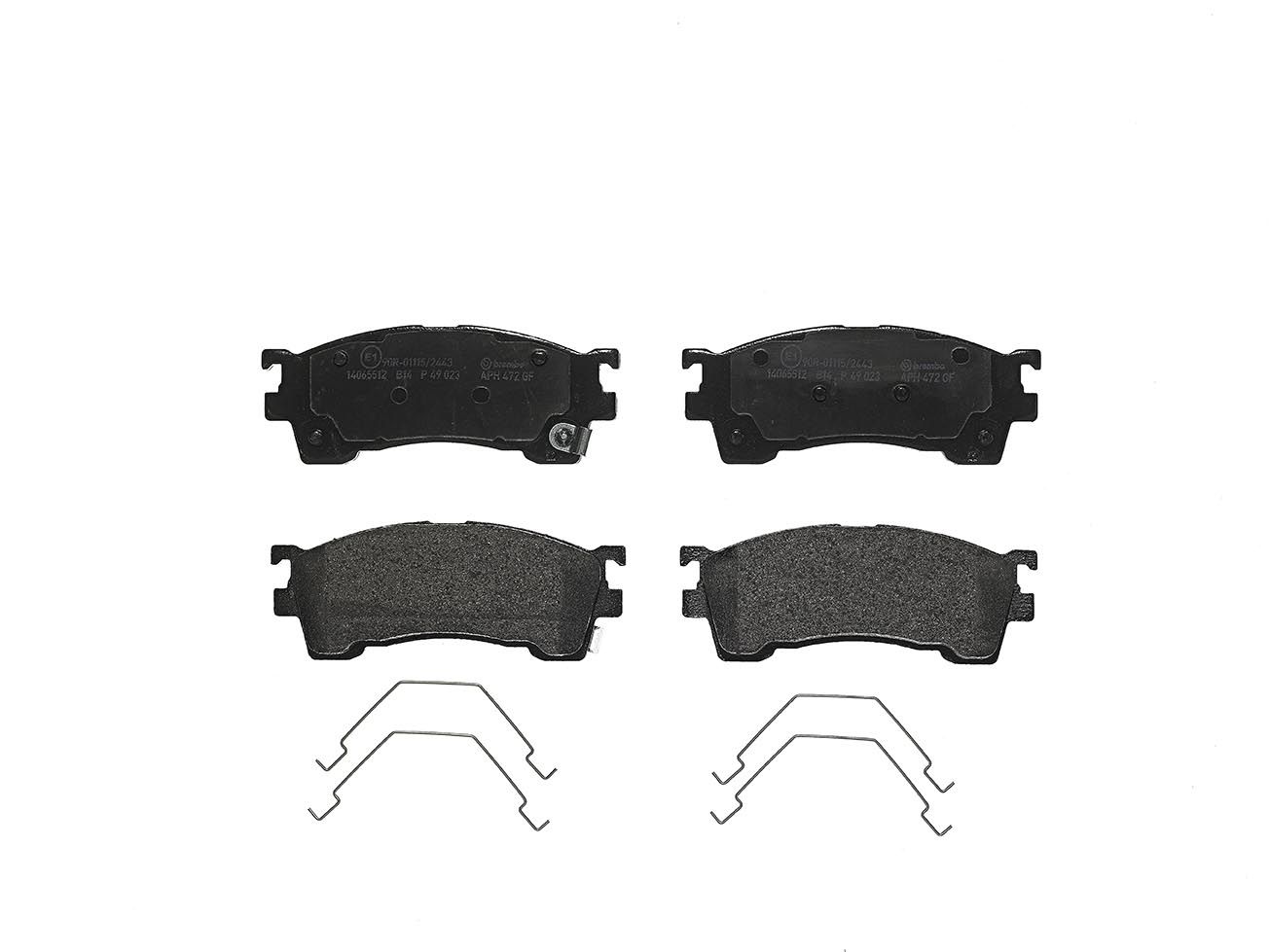 Гальмівні колодки дискові BREMBO P49023 - zapix
