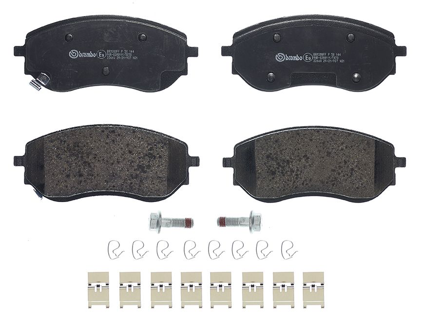 Гальмівні колодки дискові BREMBO P50144 - zapix