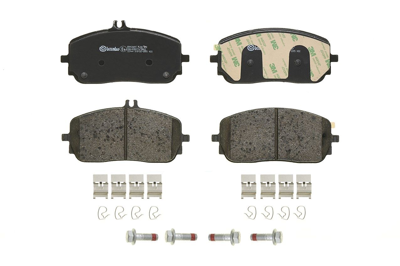 Гальмівні колодки дискові BREMBO P50152 - zapix