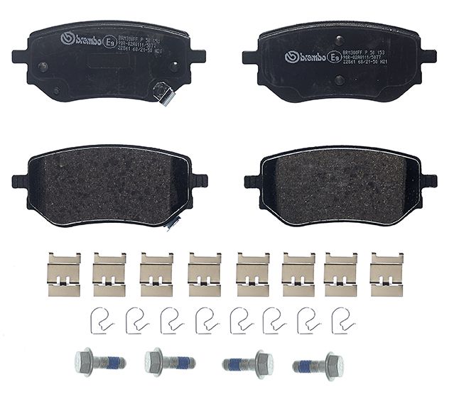 Гальмівні колодки дискові BREMBO P50153 - zapix