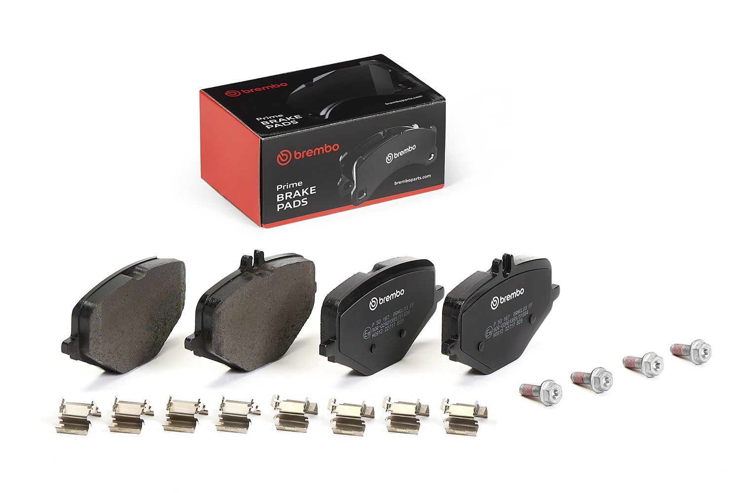 Гальмівні колодки дискові BREMBO P50167 - zapix