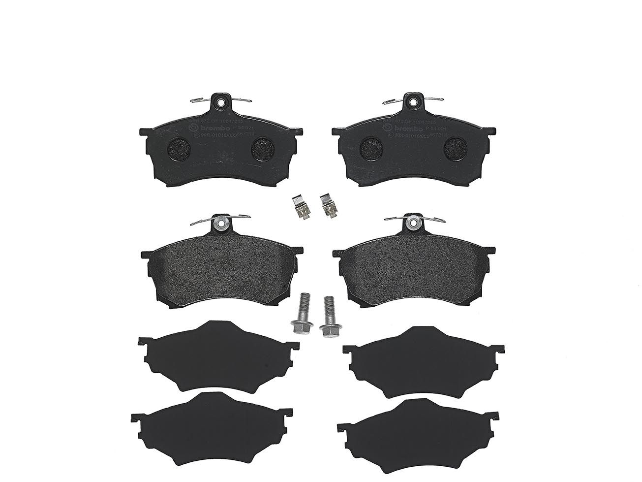 Гальмівні колодки дискові BREMBO P54021 - zapix