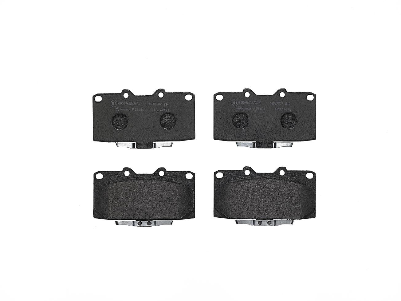 Гальмівні колодки дискові BREMBO P56034 - zapix