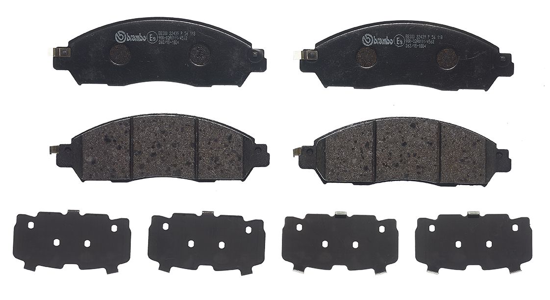 Гальмівні колодки дискові BREMBO P56118 - zapix