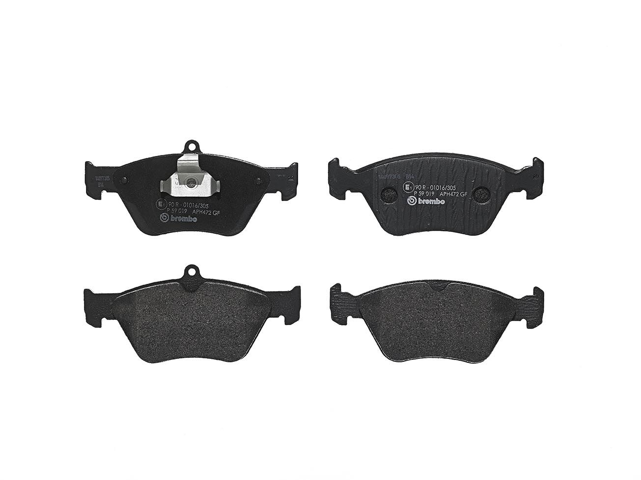 Гальмівні колодки дискові BREMBO P59019 - zapix