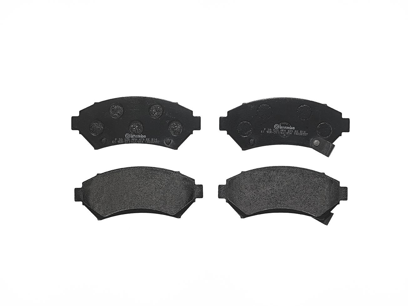 Гальмівні колодки дискові BREMBO P59028 - zapix