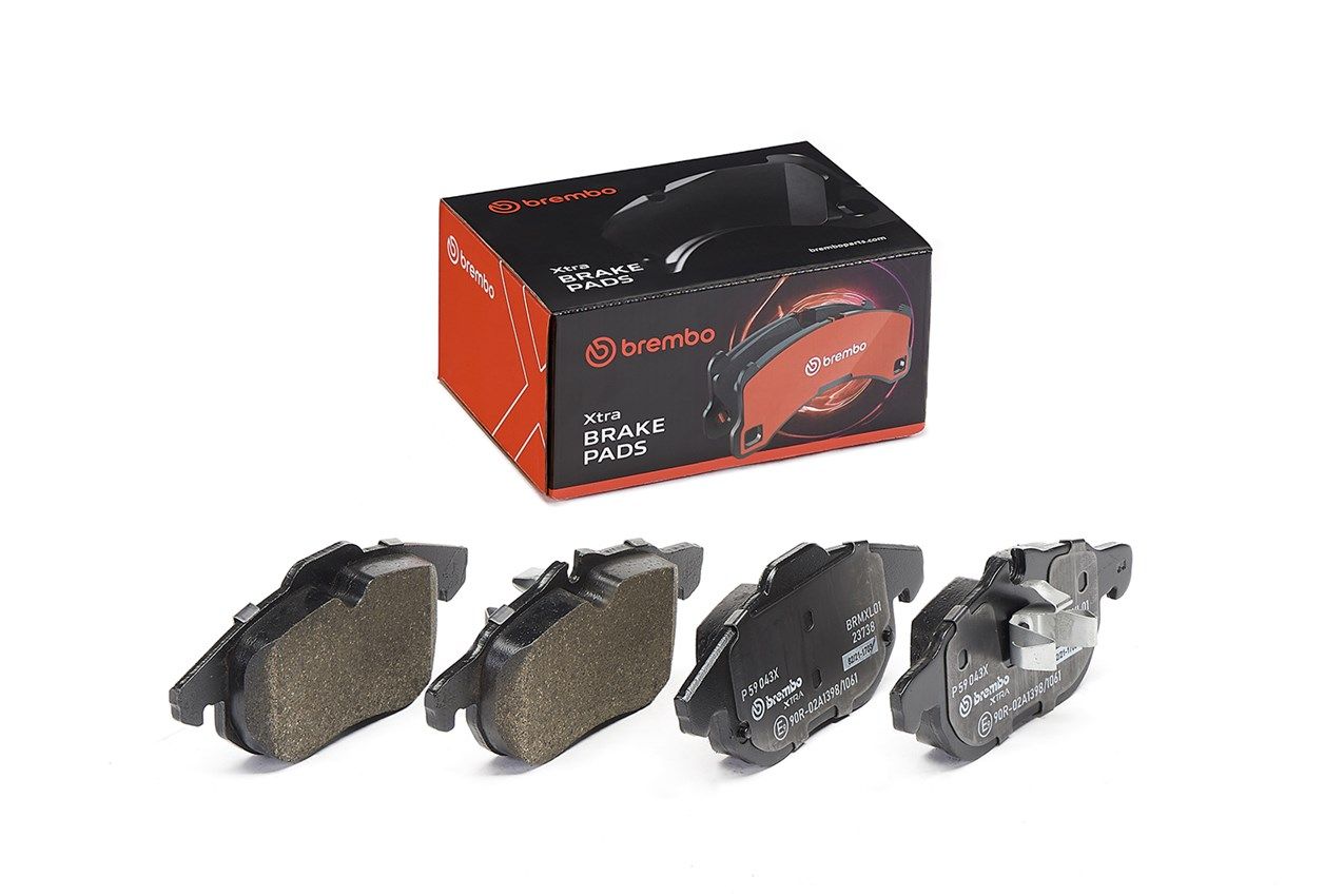 Гальмівні колодки дискові BREMBO P59043X - zapix
