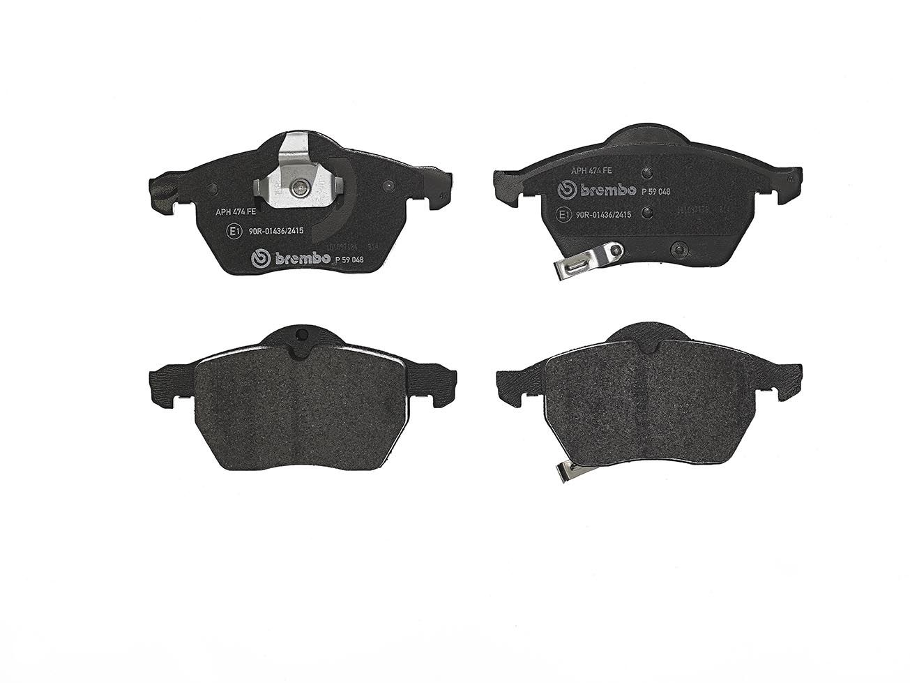 Гальмівні колодки дискові BREMBO P59048 - zapix