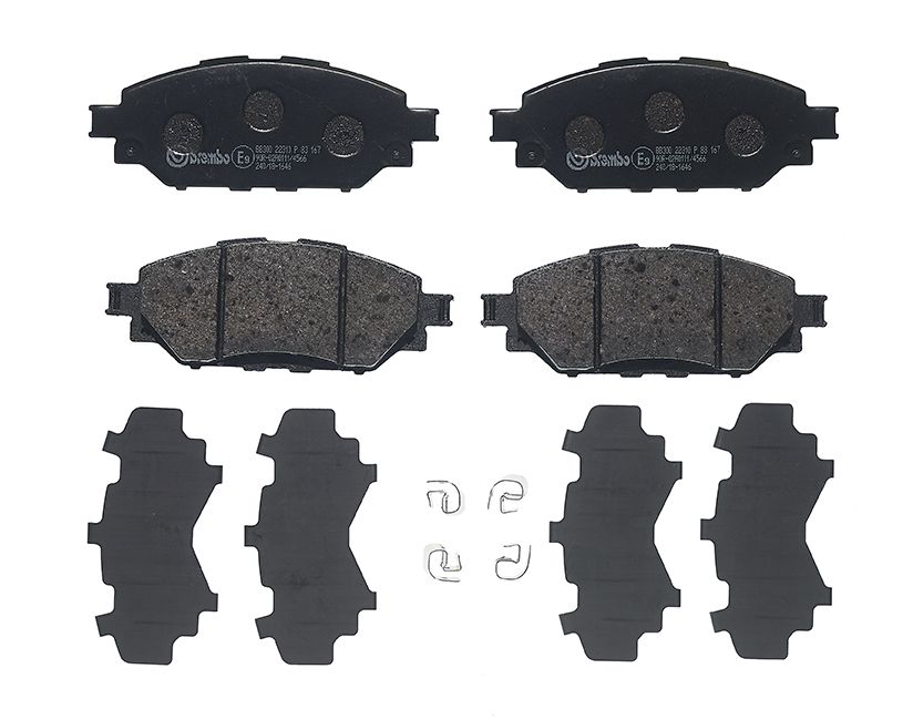 Гальмівні колодки дискові BREMBO P83167 - zapix