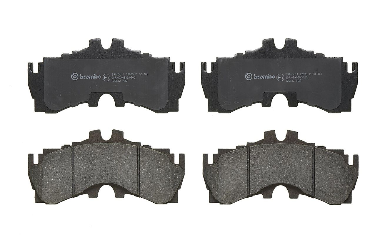 Гальмівні колодки дискові BREMBO P83180 - zapix