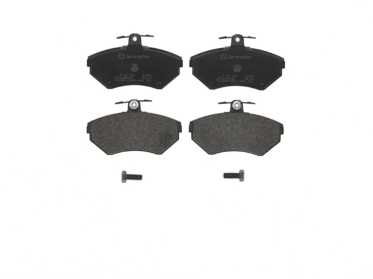 Гальмівні колодки дискові BREMBO P85032 - zapix