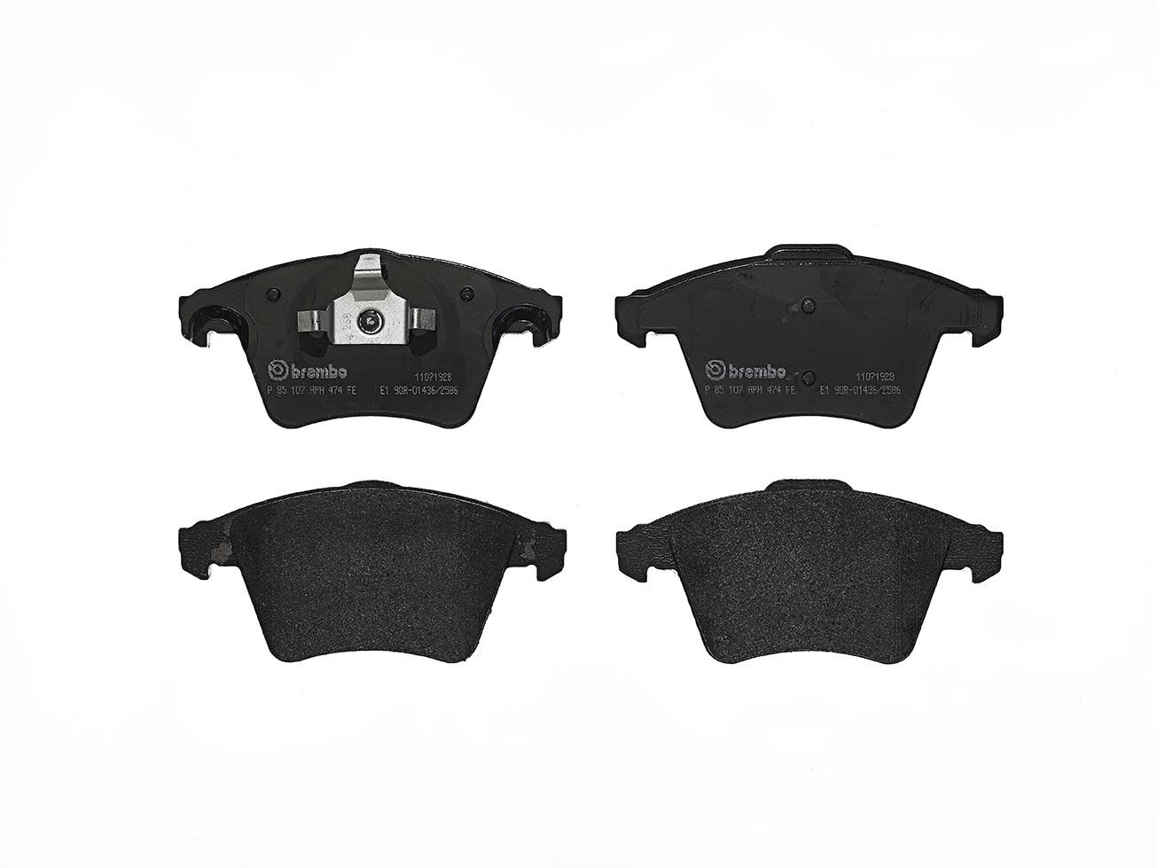 Гальмівні колодки дискові BREMBO P85107 - zapix