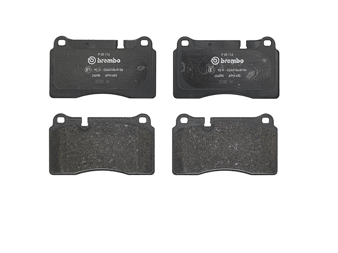 Гальмівні колодки дискові BREMBO P85116 - zapix