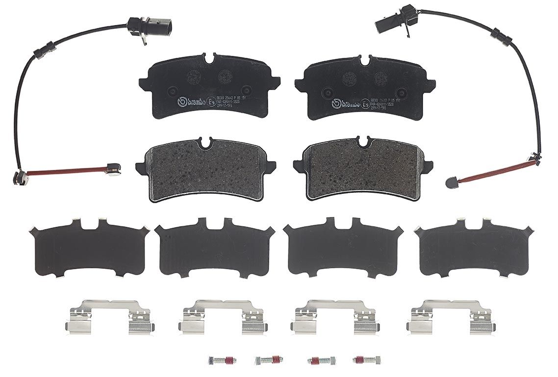 Гальмівні колодки дискові BREMBO P85151 - zapix