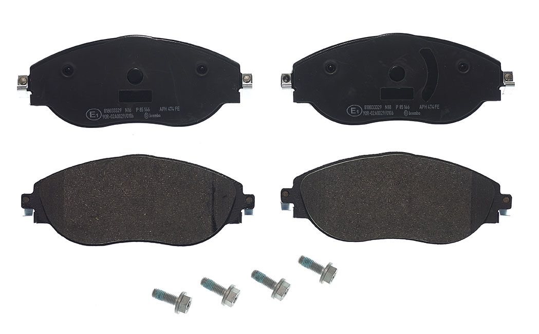 Гальмівні колодки дискові BREMBO P85166 - zapix