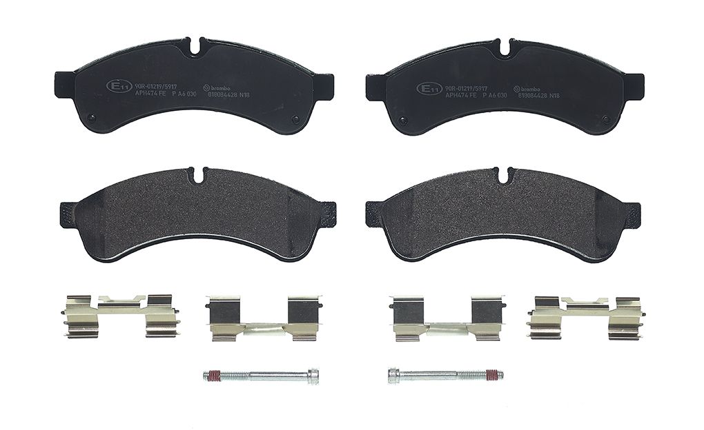Гальмівні колодки дискові BREMBO PA6030 - zapix