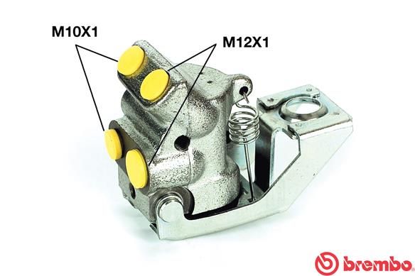 Регулятор гальмівного зусилля BREMBO R61003 - zapix