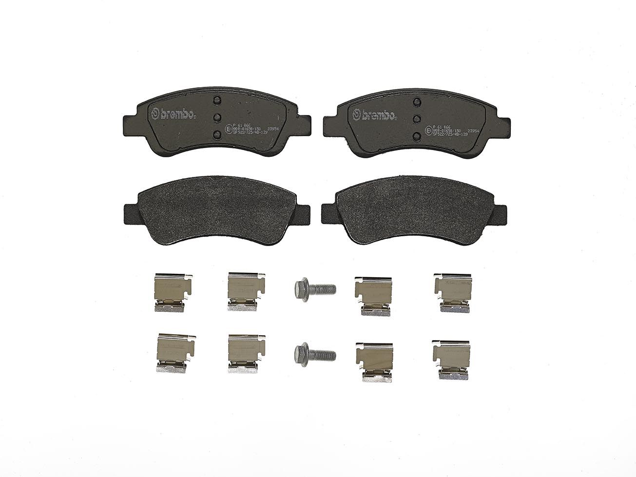 Гальмівні колодки дискові BREMBO P61066X - zapix