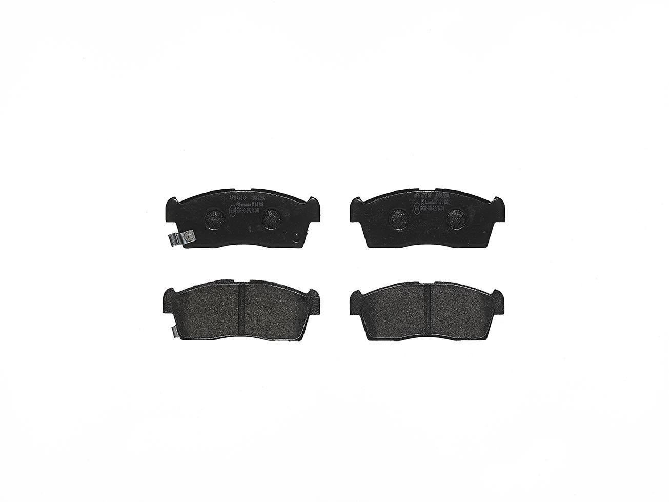 Гальмівні колодки дискові BREMBO P61108 - zapix