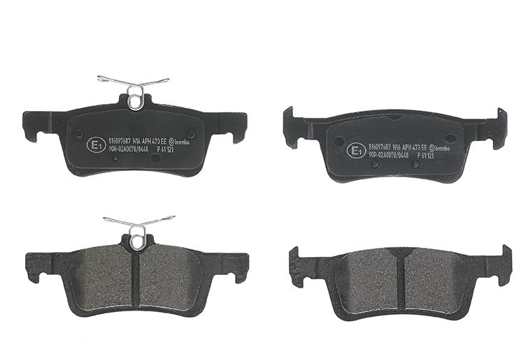 Гальмівні колодки дискові BREMBO P61121 - zapix