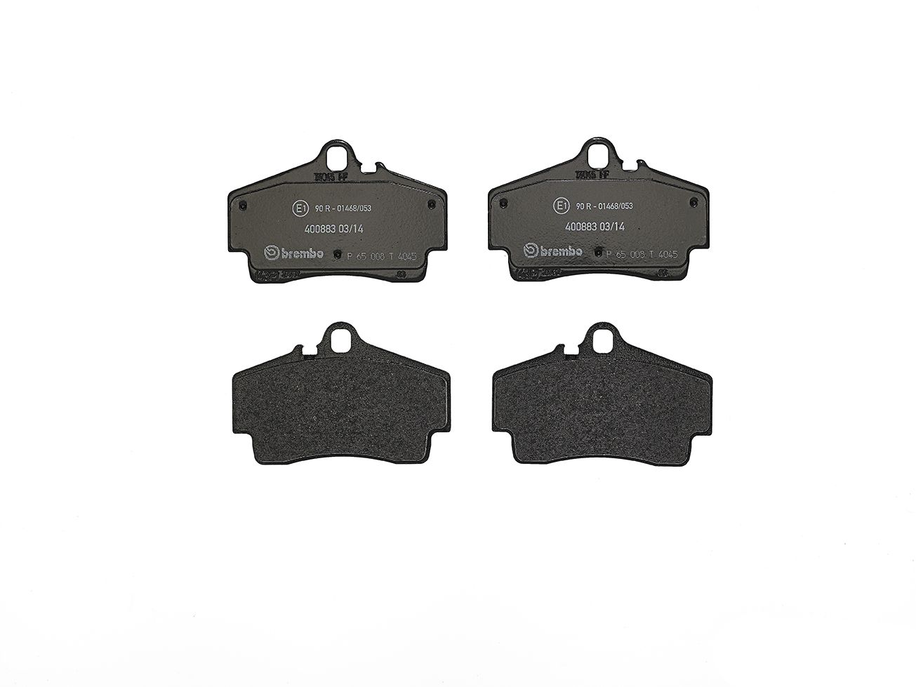 Гальмівні колодки дискові BREMBO P65008 - zapix