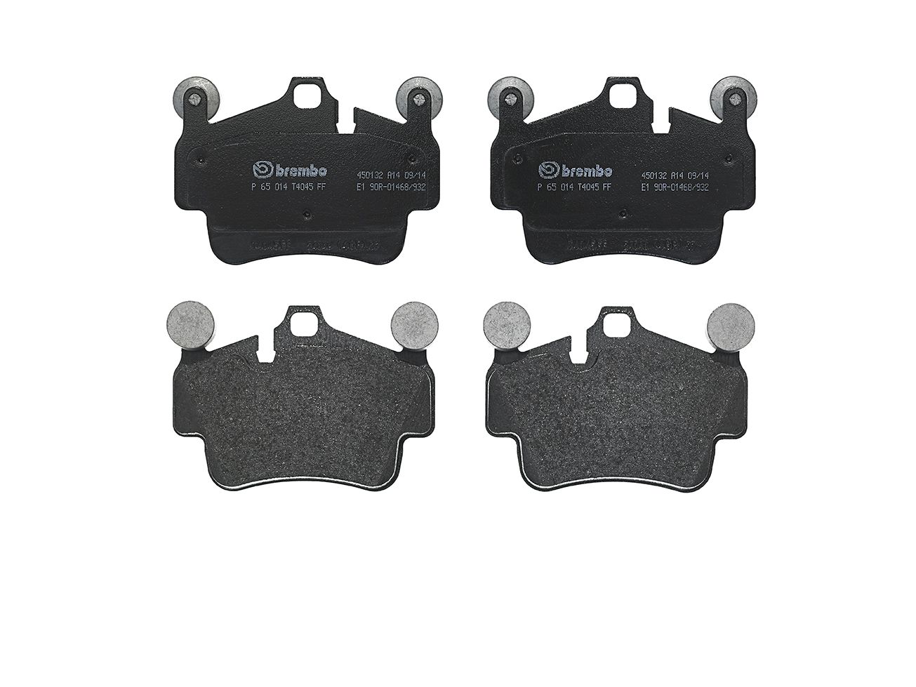 Гальмівні колодки дискові BREMBO P65014 - zapix
