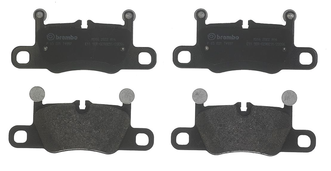 Гальмівні колодки дискові BREMBO P65031 - zapix