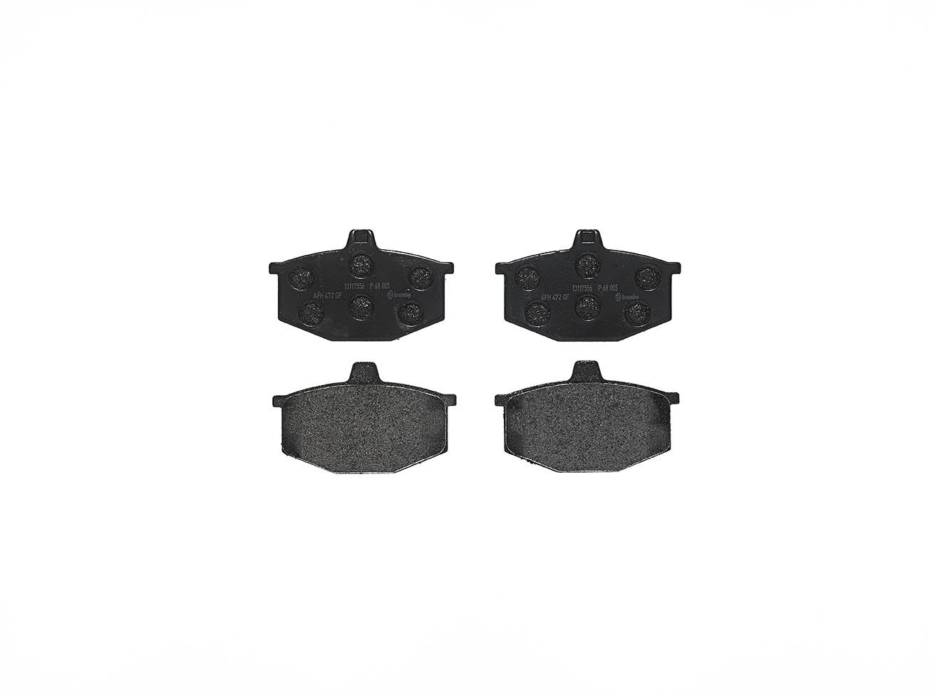 Гальмівні колодки дискові BREMBO P68005 - zapix