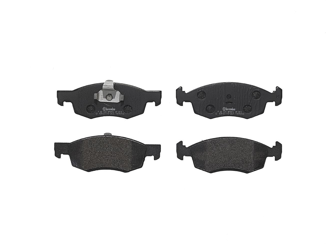Гальмівні колодки дискові BREMBO P68039 - zapix