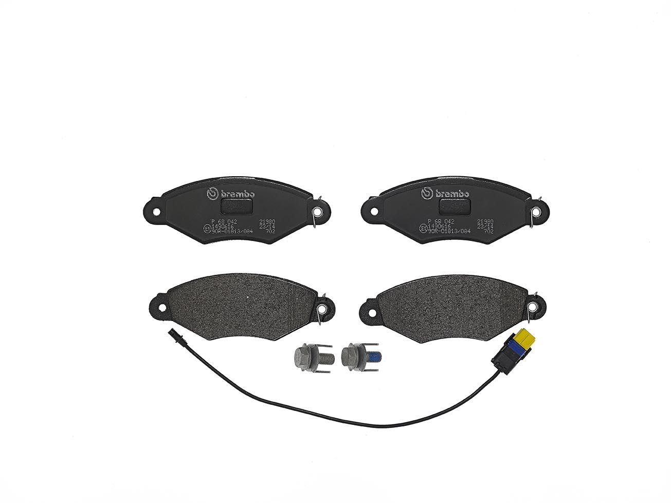 Гальмівні колодки дискові BREMBO P68042 - zapix