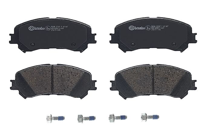 Гальмівні колодки дискові BREMBO P68067 - zapix