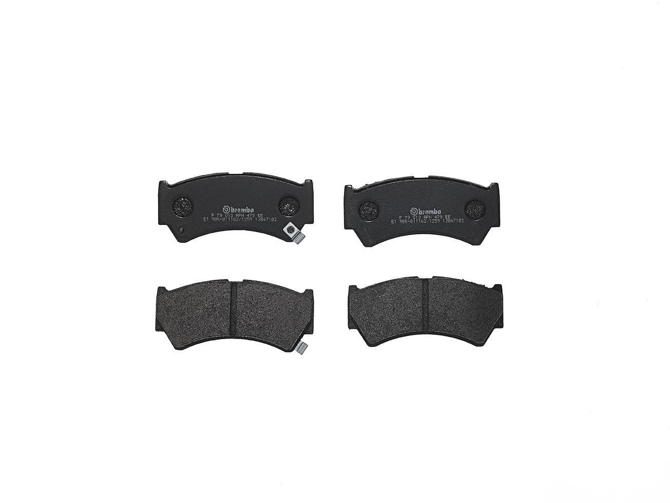 Гальмівні колодки дискові BREMBO P79013 - zapix
