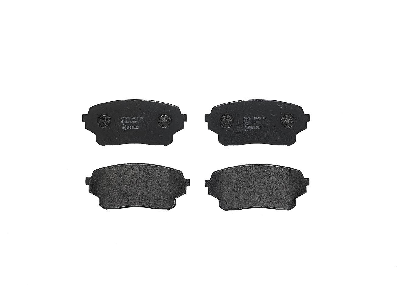 Гальмівні колодки дискові BREMBO P79019 - zapix