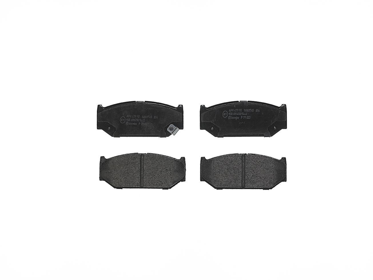 Гальмівні колодки дискові BREMBO P79023 - zapix