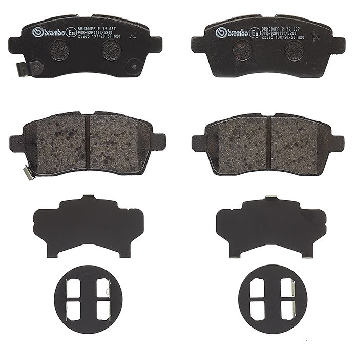 Гальмівні колодки дискові BREMBO P79037 - zapix