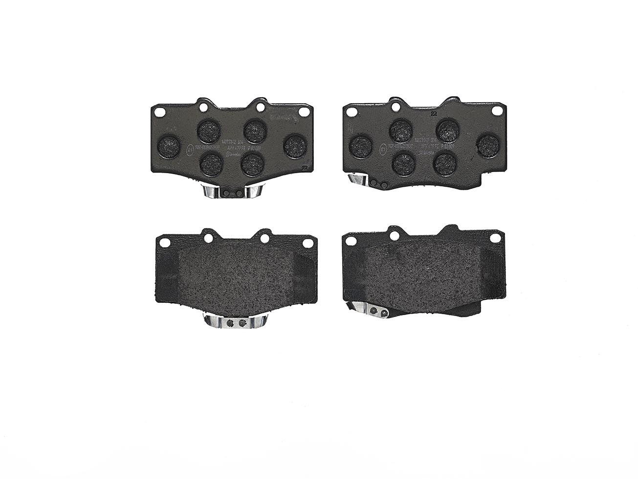 Гальмівні колодки дискові BREMBO P83009 - zapix