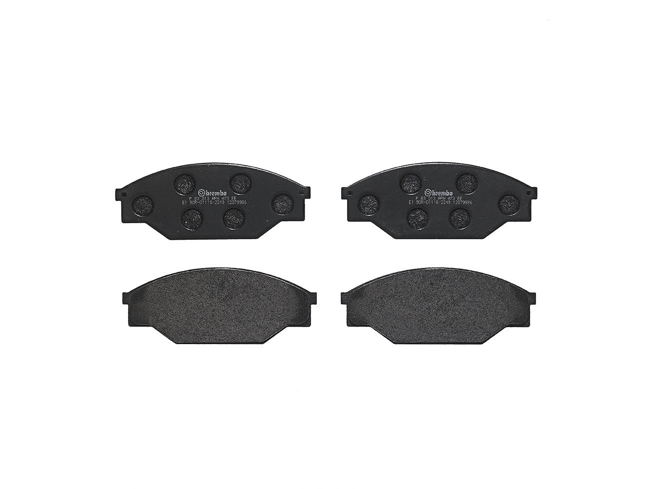 Гальмівні колодки дискові BREMBO P83013 - zapix