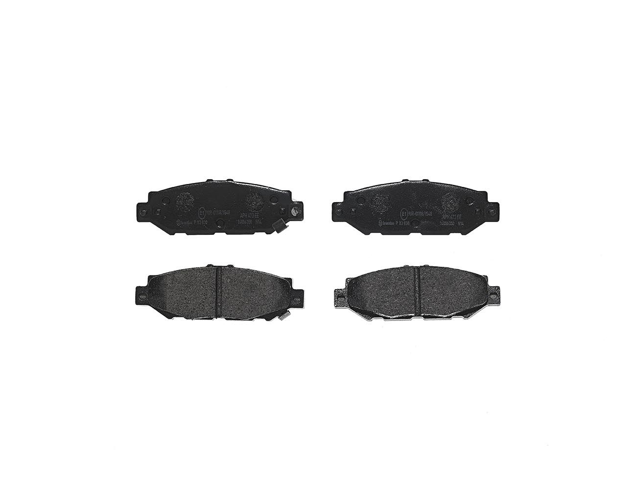 Гальмівні колодки дискові BREMBO P83038 - zapix