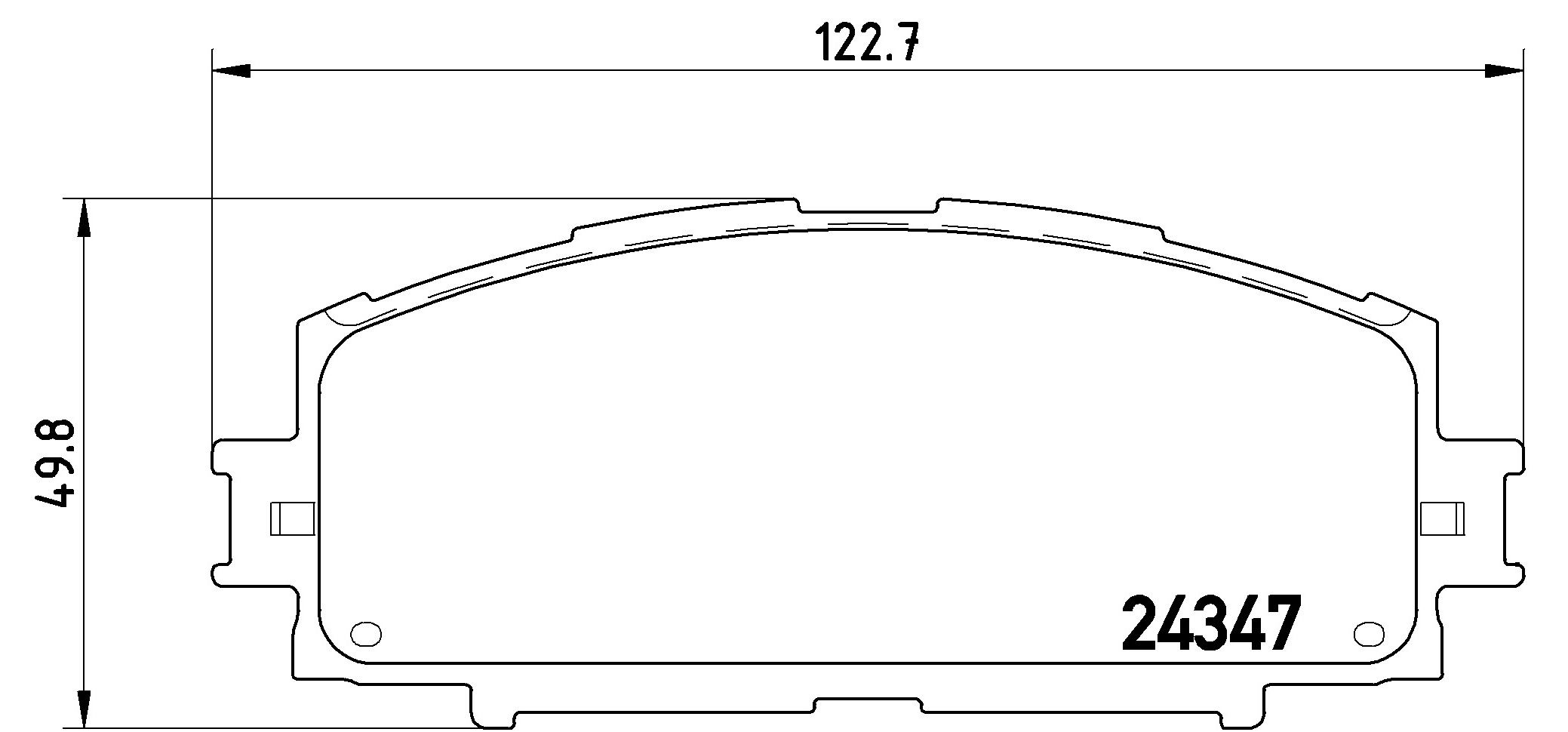 Гальмівні колодки дискові BREMBO P83086 - zapix
