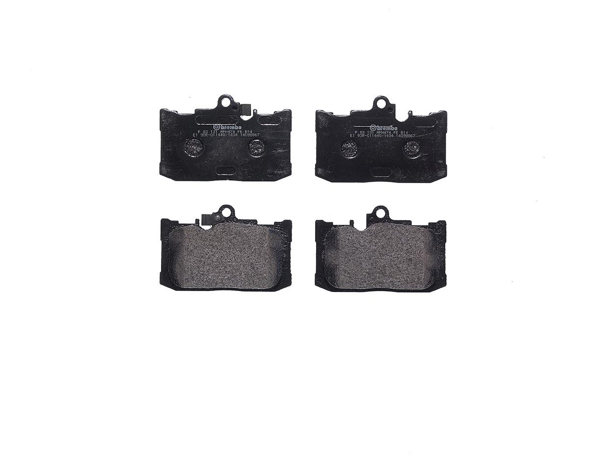 Гальмівні колодки дискові BREMBO P83131 - zapix